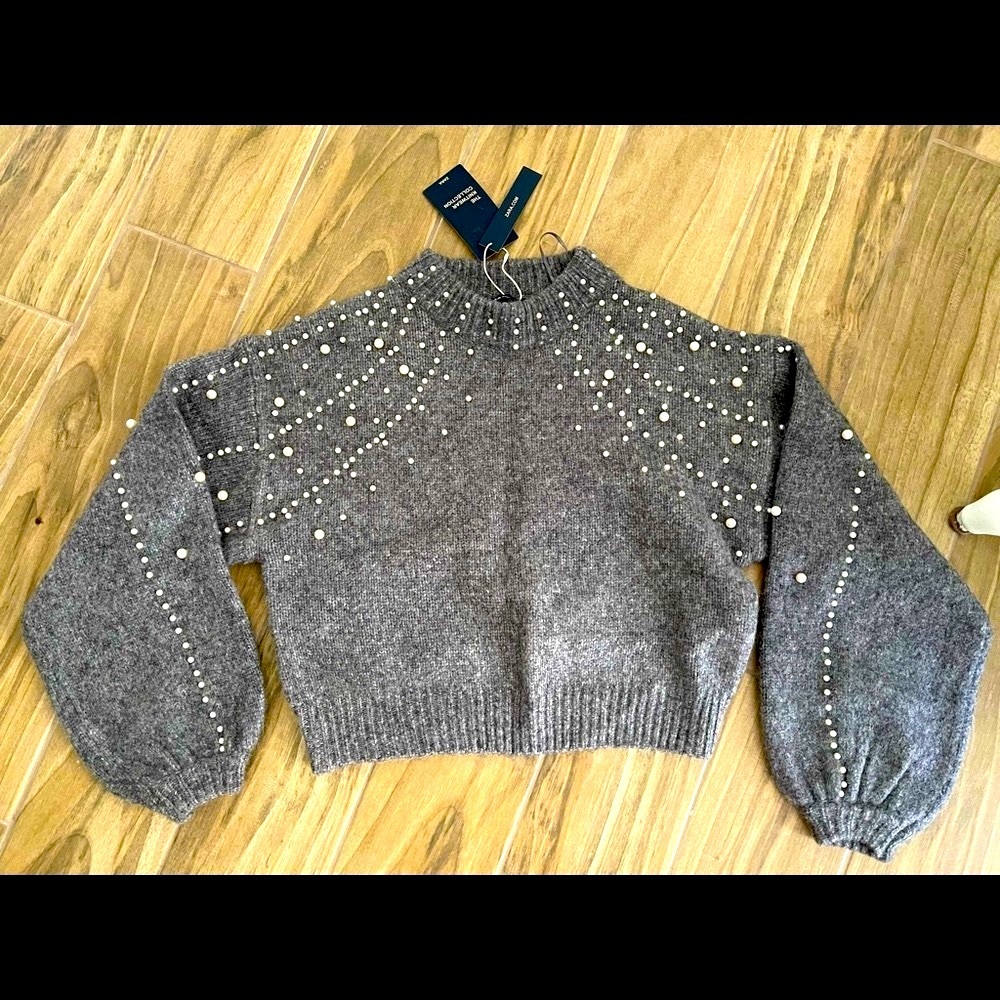Zara cropped sweater